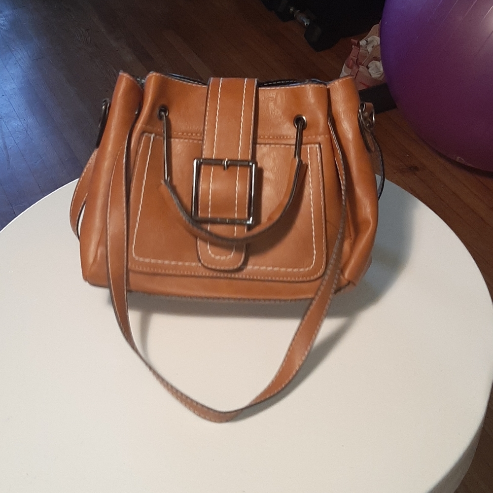 NWOT Camel leather purse